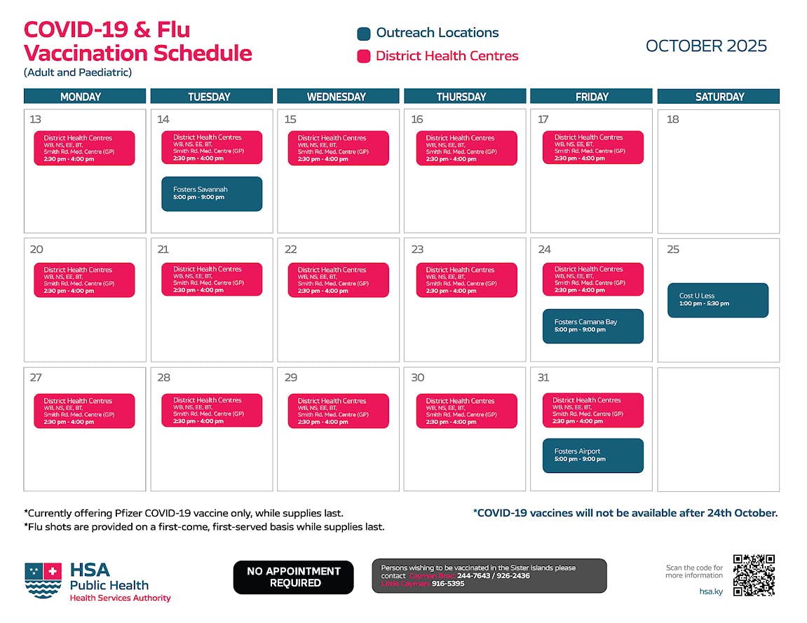 COVID 19 Vaccine Schedule October 2025